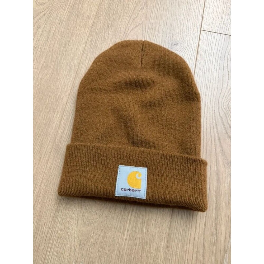 Carhartt beanie rust brown one size adult